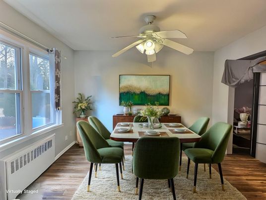 Dining room, Interior, Wood Texture Flooring