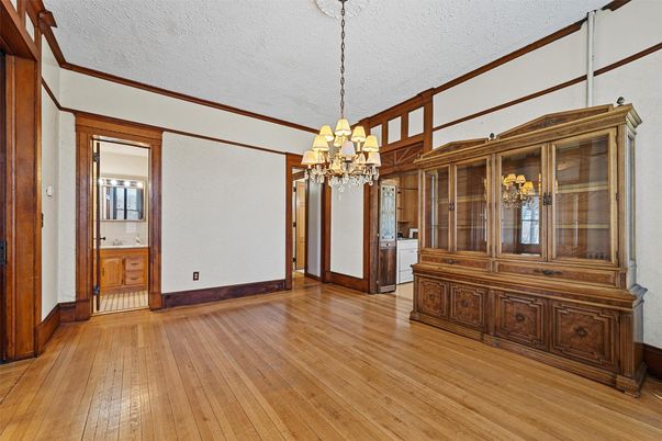 Chandelier, Interior, Wood Texture Flooring