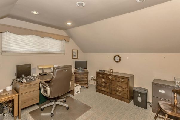 Home Office, Interior, Recessed Lighting