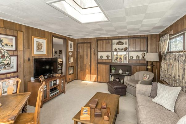 Interior, Living room, Wooden Walls