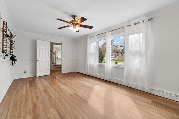 Empty room, Interior, Wood Texture Flooring
