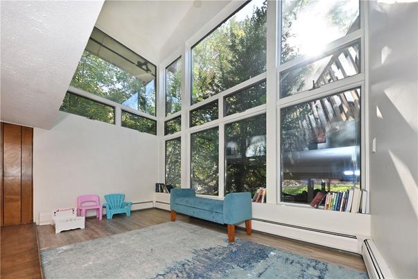 Interior, Sun Room, Wood Texture Flooring