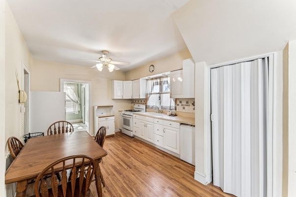 Dining room, Interior, Kitchen, Wood Texture Flooring
