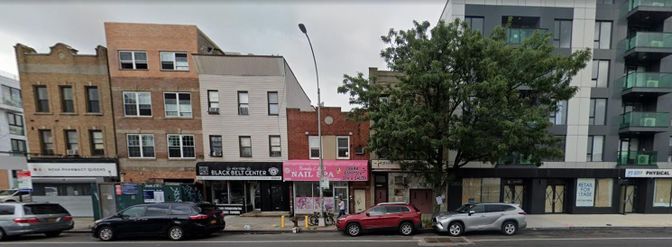 Exterior, Facade, Brick Facade, Condo Building