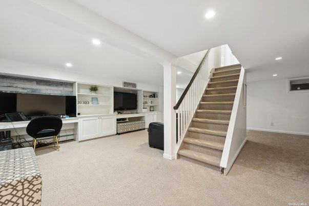 Home Office, Interior, Recessed Lighting