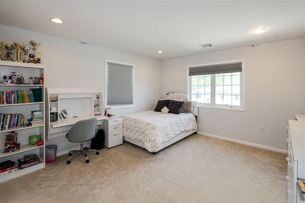 Bedroom, Home Office, Interior, Recessed Lighting