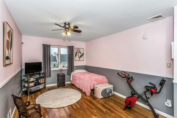 Fitness Equipment, Interior, Wood Texture Flooring