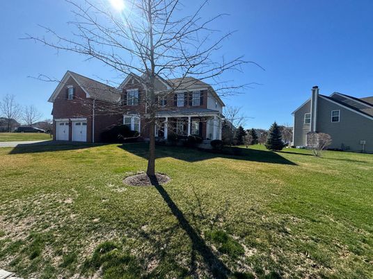Attached, Backyard, Exterior, Facade, Brick Facade, Cape Cod