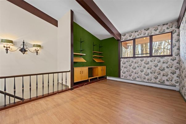 Chandelier, Interior, Wooden Beams, Wood Texture Flooring