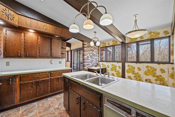 Interior, Kitchen, Pendant Lights