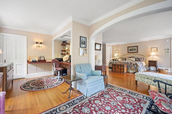 Bedroom, Home Office, Interior, Wood Texture Flooring