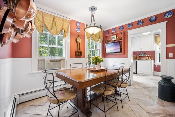 Dining room, Interior, Pendant Lights