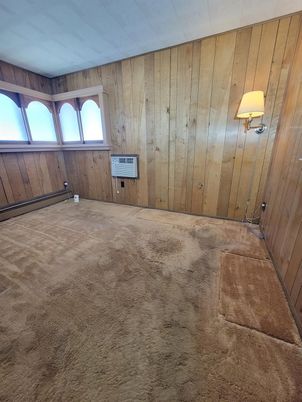 Empty room, Interior, Wooden Walls