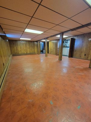 Empty room, Interior, Wooden Walls