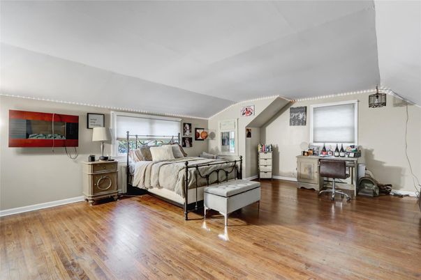 Bedroom, Home Office, Interior, Wood Texture Flooring
