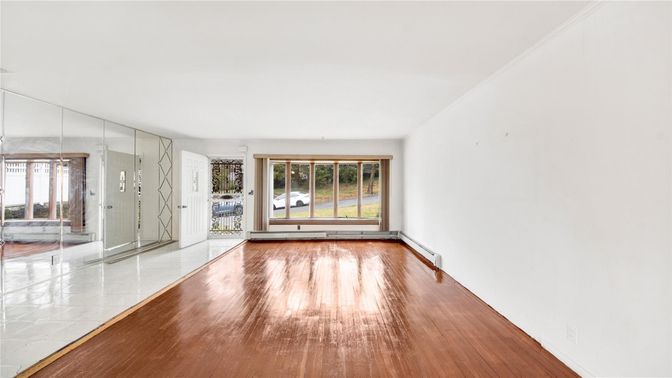Empty room, Interior, Wood Texture Flooring