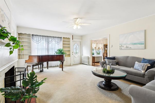 Fireplace, Interior, Living room, Piano