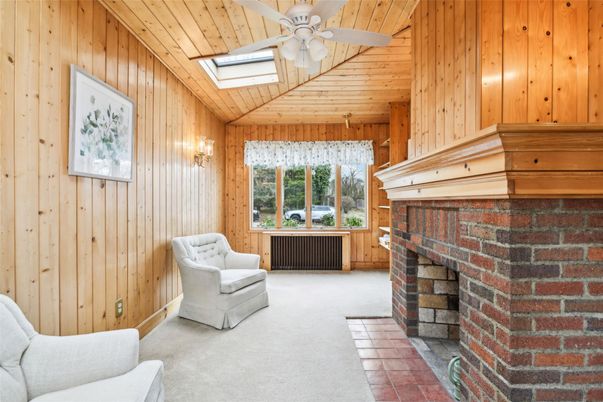 Fireplace, Interior, Wooden Ceilings, Wooden Walls