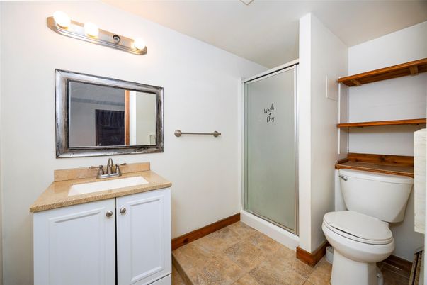 Bathroom, Glass Shower, Interior