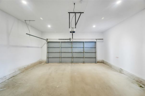 Garage, Interior, Recessed Lighting
