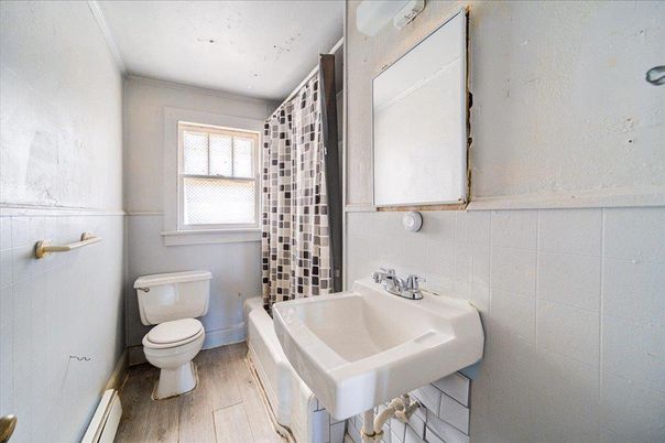 Bathroom, Interior, Wood Texture Flooring