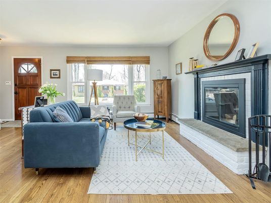 Fireplace, Interior, Living room, Wood Texture Flooring
