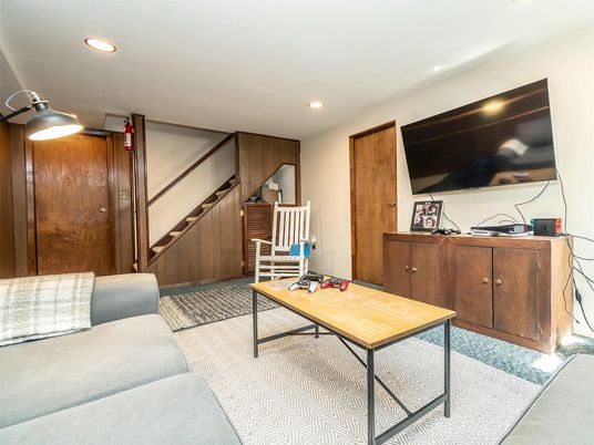 Home Office, Interior, Recessed Lighting