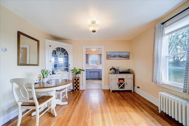 Dining room, Interior, Wood Texture Flooring