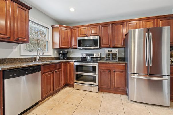 Interior, Kitchen, Recessed Lighting, Stainless Steel Appliances
