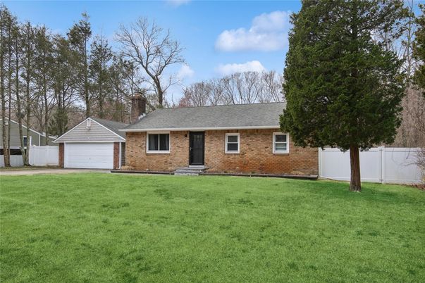 Attached, Backyard, Detached Garage, Exterior, Facade, Brick Facade, Cape Cod