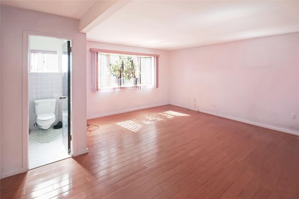 Bathroom, Empty room, Interior, Wood Texture Flooring