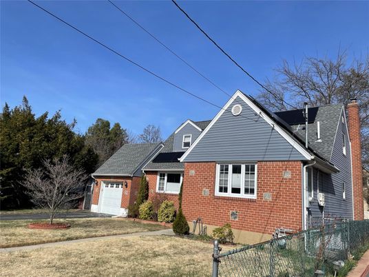 Attached, Exterior, Facade, Brick Facade, Cape Cod