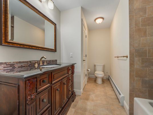 Bathroom, Interior, Stone Walls