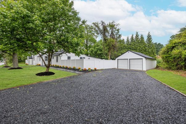 Backyard, Detached Garage, Exterior