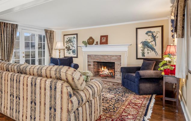 Fireplace, Interior, Living room, Wood Texture Flooring