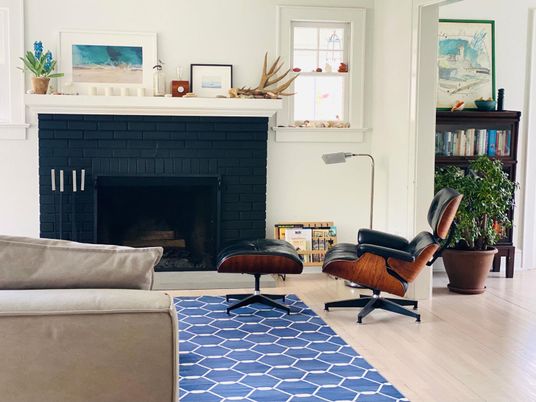 Fireplace, Interior, Wood Texture Flooring