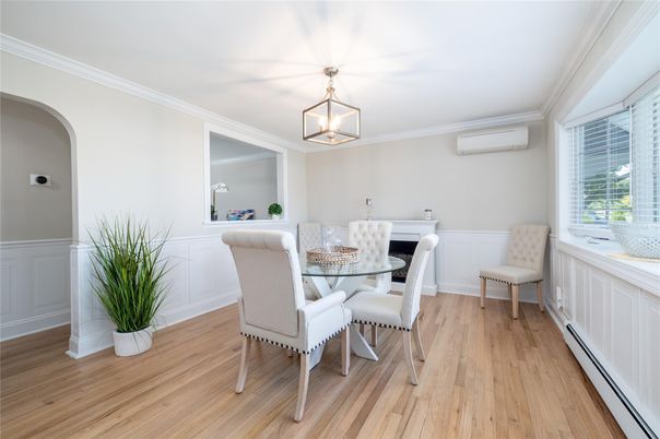 Dining room, Interior, Wood Texture Flooring