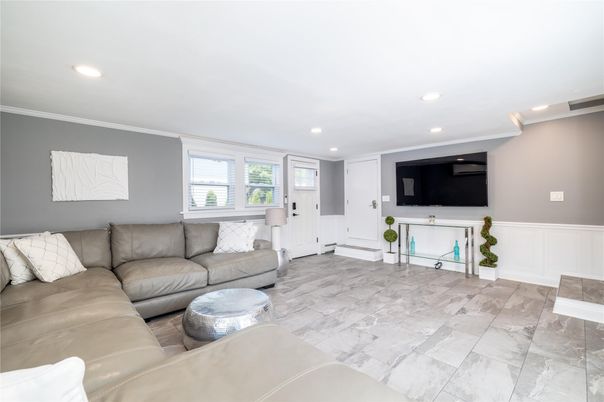 Interior, Living room, Marble, Recessed Lighting