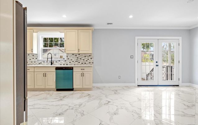 Interior, Kitchen, Marble, Recessed Lighting
