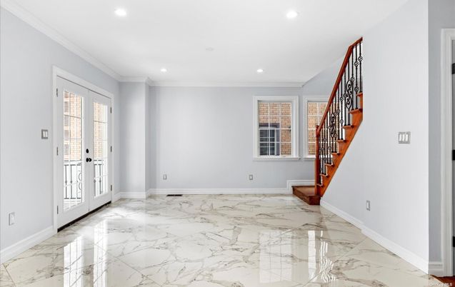 Interior, Marble, Recessed Lighting