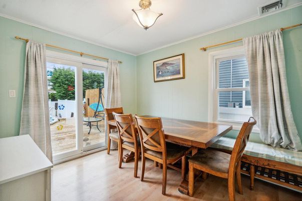 Dining room, Interior, Wood Texture Flooring