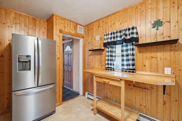 Interior, Kitchen, Wooden Walls