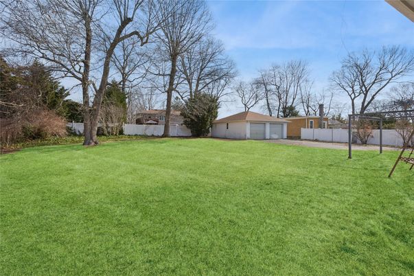 Backyard, Detached Garage, Exterior