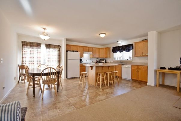 Dining room, Interior, Kitchen