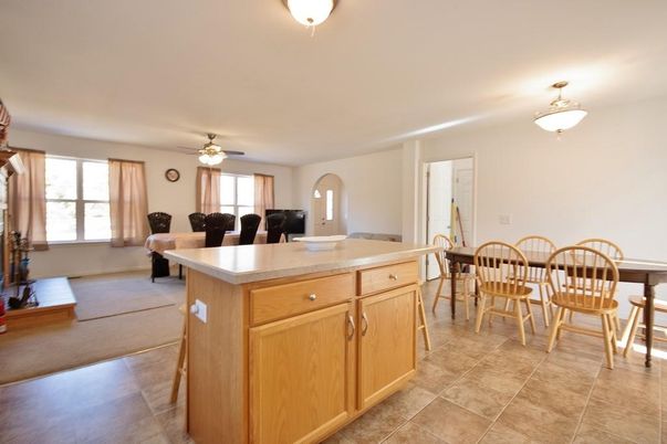 Dining room, Interior, Kitchen