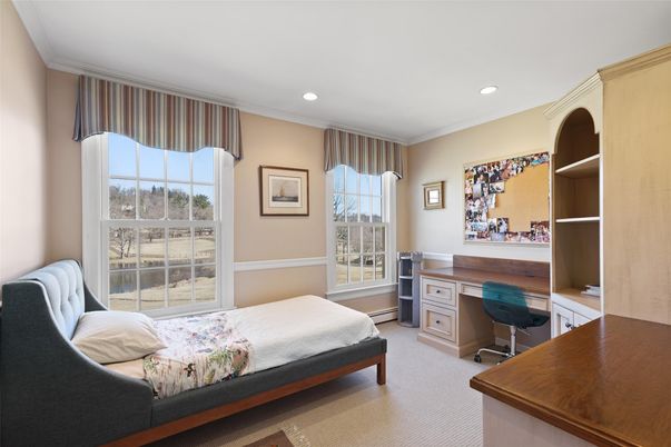 Bedroom, Home Office, Interior, Recessed Lighting