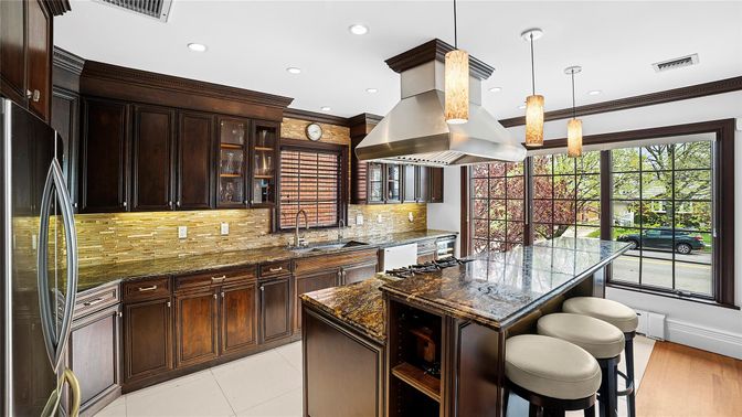 Interior, Kitchen, Pendant Lights, Recessed Lighting