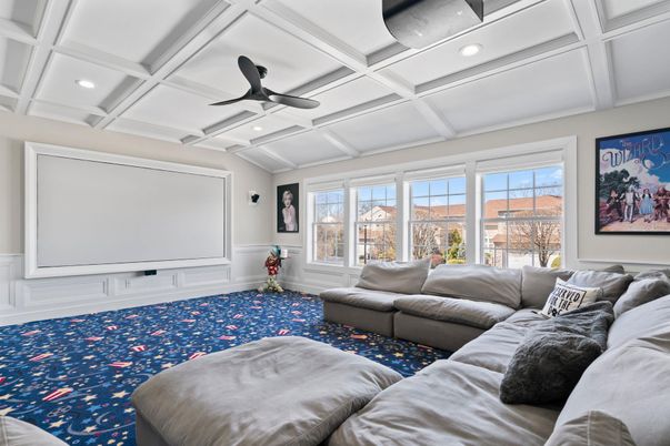 Interior, Recessed Lighting, Theatre Room