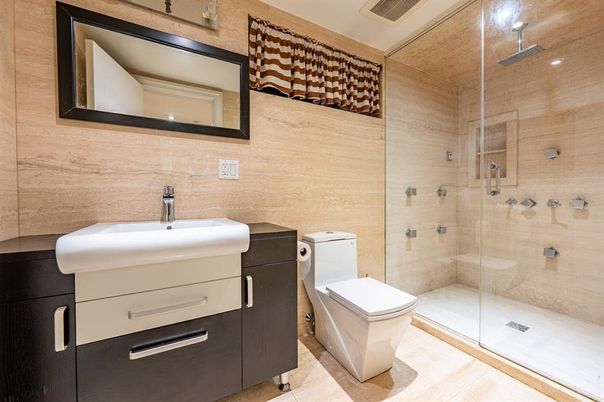 Bathroom, Glass Shower, Interior