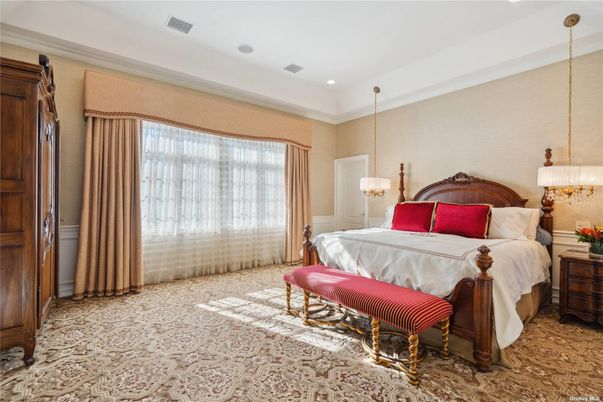 Bedroom, Interior, Pendant Lights, Recessed Lighting